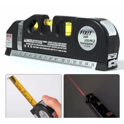 thước dây | thước đo laser fixit 2 tia dọc ngang đa năng cao cấp tặng kèm 3 viên pin thước dây | thước đo laser fixit 2 tia dọc ngang đa năng cao cấp tặng kèm 3 viên pin