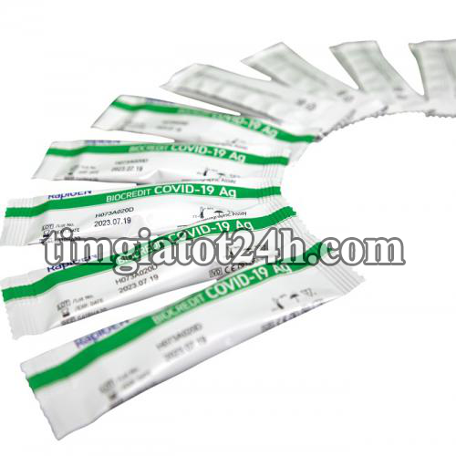 bộ kit hàn quốc test nhanh covid-19 ag biocredit rapigen bộ kit hàn quốc test nhanh covid-19 ag biocredit rapigen