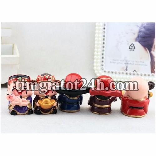 bộ tượng ngũ thần tài - hda0317 bộ tượng ngũ thần tài - hda0317