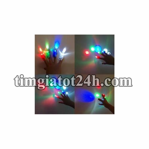 combo 4 đèn led ngón tay ma thuật - hda0372 combo 4 đèn led ngón tay ma thuật - hda0372