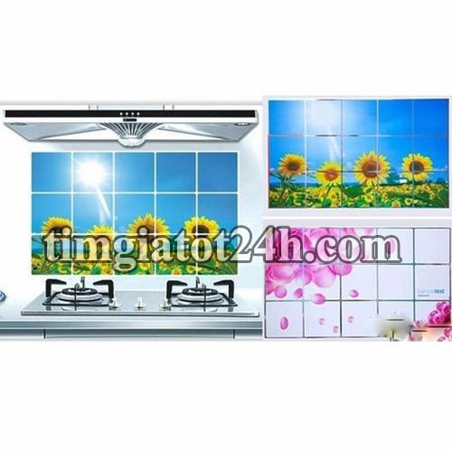 miếng dán cách nhiệt nhà bếp - combo 2 miếng dán cách nhiệt trang trí - hda0545
