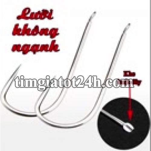 lưỡi câu cá không ngạnh - 10 cái - hdb0010 lưỡi câu cá không ngạnh - 10 cái - hdb0010