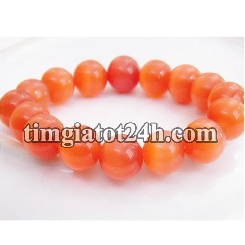 vòng tay đá màu đỏ - hd0a0490 vòng tay đá màu đỏ - hd0a0490