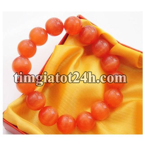 vòng tay đá màu đỏ - hd0a0490 vòng tay đá màu đỏ - hd0a0490