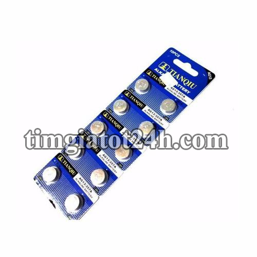 10 viên pin cúc áo 1 5v - hda0375 10 viên pin cúc áo 1 5v - hda0375