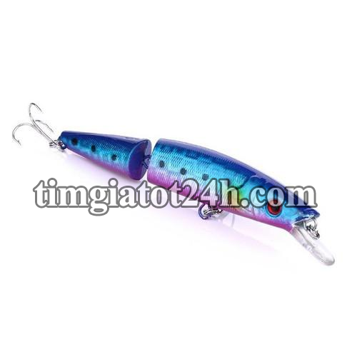 mồi lure - mồi giả câu cá - 2 khúc loại lớn - hda6031 mồi lure - mồi giả câu cá - 2 khúc loại lớn - hda6031