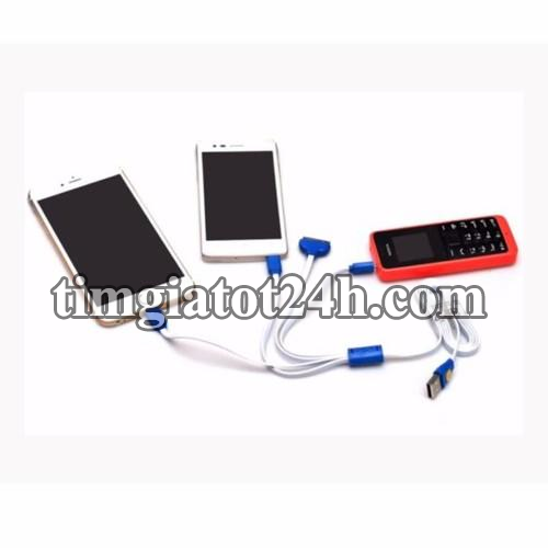 cáp sạc đa năng 4 đầu - hda0043 cáp sạc đa năng 4 đầu - hda0043