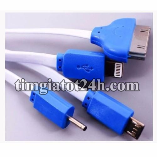 cáp sạc đa năng 4 đầu - hda0043 cáp sạc đa năng 4 đầu - hda0043