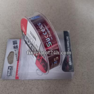 Cước câu cá màu đỏ WILDPRO Cước câu cá màu đỏ WILDPRO
