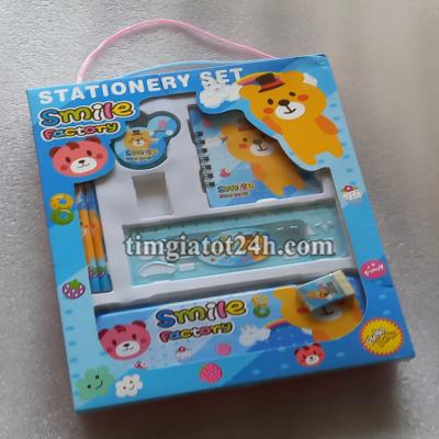 combo đồ dùng học tập cute 7 món combo đồ dùng học tập cute 7 món