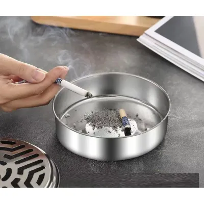 trang trí nhà cửa | khay inox thắp nhang muỗi, đốt trầm hương chống cháy