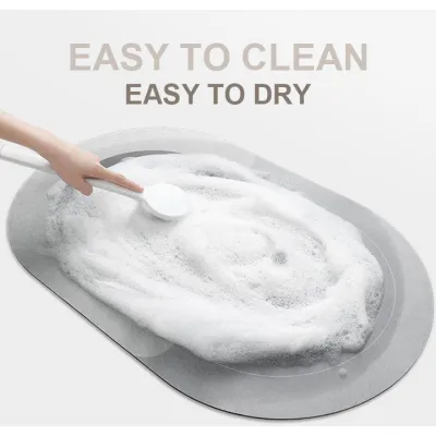 trang trí nhà cửa | thảm hình bầu dục living simple chống trượt 60x40cm trang trí nhà cửa | thảm hình bầu dục living simple chống trượt 60x40cm