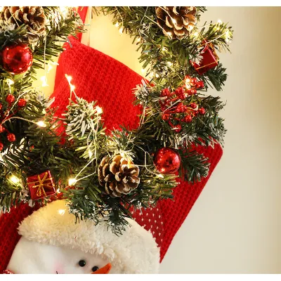 trang trí nhà cửa | vòng hoa trang trí noel 40cm có đèn led trang trí giáng sinh trang trí nhà cửa | vòng hoa trang trí noel 40cm có đèn led trang trí giáng sinh