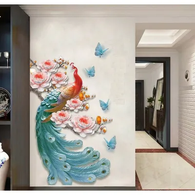 tranh 3d dán tường - tranh dán tường 3d - 90x60cm tranh 3d dán tường - tranh dán tường 3d - 90x60cm