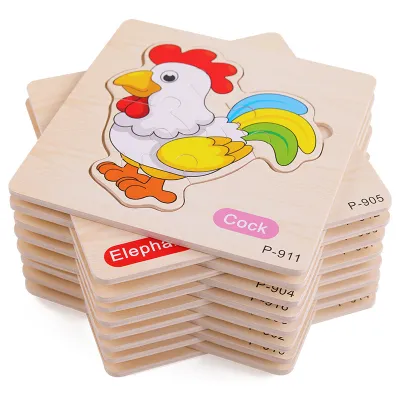 Tranh Ghép Hình Thú Sáng Tạo Cho Bé 15x15cm Tranh Ghép Hình Thú Sáng Tạo Cho Bé 15x15cm