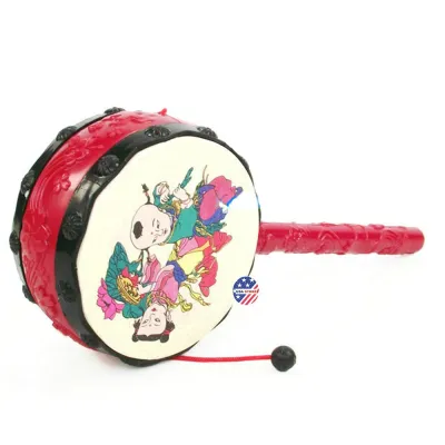 trống lắc tay lục lạc cho bé