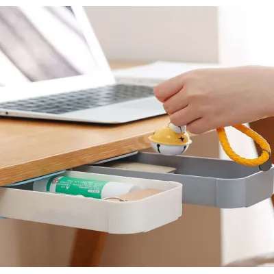 tủ chứa - sắp xếp đồ | ngăn kéo dán dưới bàn đựng vật dụng 22cm max 2kg tủ chứa - sắp xếp đồ | ngăn kéo dán dưới bàn đựng vật dụng 22cm max 2kg