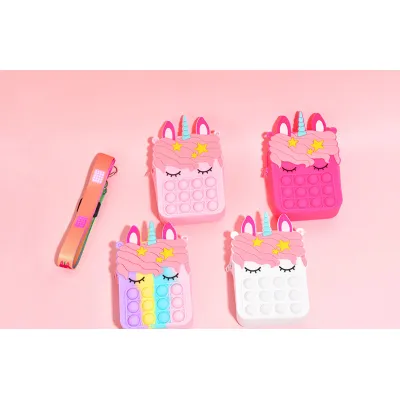 túi đeo pop it hình kỳ lân xinh xắn cho bé túi đeo pop it hình kỳ lân xinh xắn cho bé