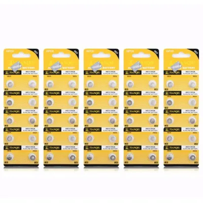 vỉ 10 viên pin ag3/lr41h/392a tianqiu 1.5v vỉ 10 viên pin ag3/lr41h/392a tianqiu 1.5v