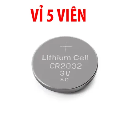 pin cr2032 - vỉ 5 viên pin cúc áo cr2032 pin cr2032 - vỉ 5 viên pin cúc áo cr2032