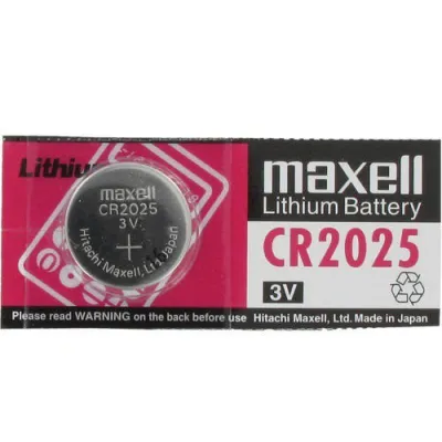 Vỉ 5 Viên Pin Cmos Maxell Cr2025 3V Tiện Dụng Đa Năng Vỉ 5 Viên Pin Cmos Maxell Cr2025 3V Tiện Dụng Đa Năng
