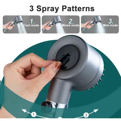 vòi sen tăng áp - vòi hoa sen tăng áp - đa năng 3 chế độ vòi sen tăng áp - vòi hoa sen tăng áp - đa năng 3 chế độ