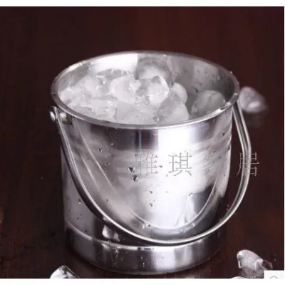 xô đựng đá inox có quai sách size 14x14cm xô đựng đá inox có quai sách size 14x14cm