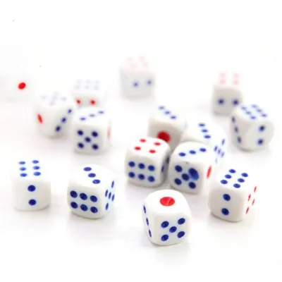 xúc xắc 6 mặt combo 10 viên xúc xắc 6 mặt combo 10 viên